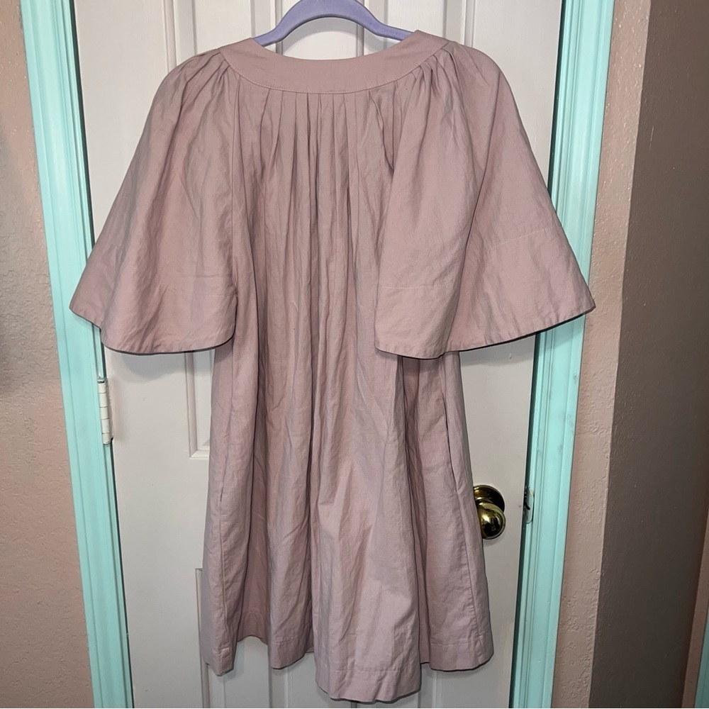 Tuckernuck Pomander Place Finley Flutter Sleeve Dress Medium - Picture 10 of 11